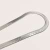 Colar Choker prata tramas grossas